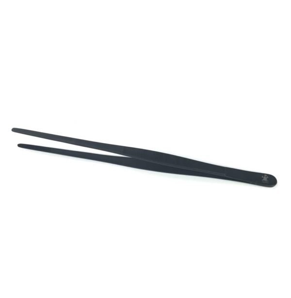 Hydra Aquatics Grip Pinsette Tweezers, Black Oxide - 10"