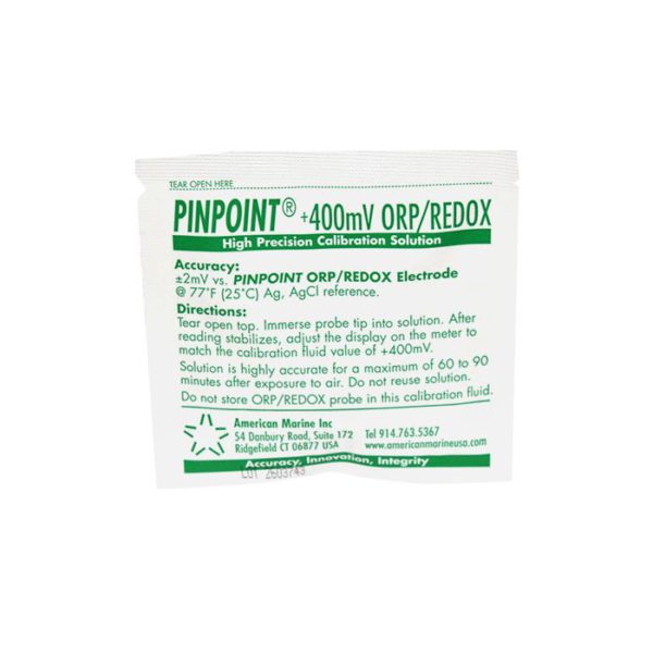 Pinpoint ORP/Redox 400mV Calibration Fluid, Packet