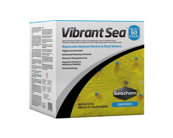 Seachem Vibrant Synthetic Sea Salt, 60 Gallon (Local Sales Only)