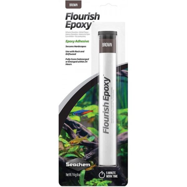 Seachem Flourish Epoxy- Brown, 4oz